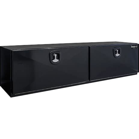 Gloss Black Steel Topsider Truck Tool Box Series